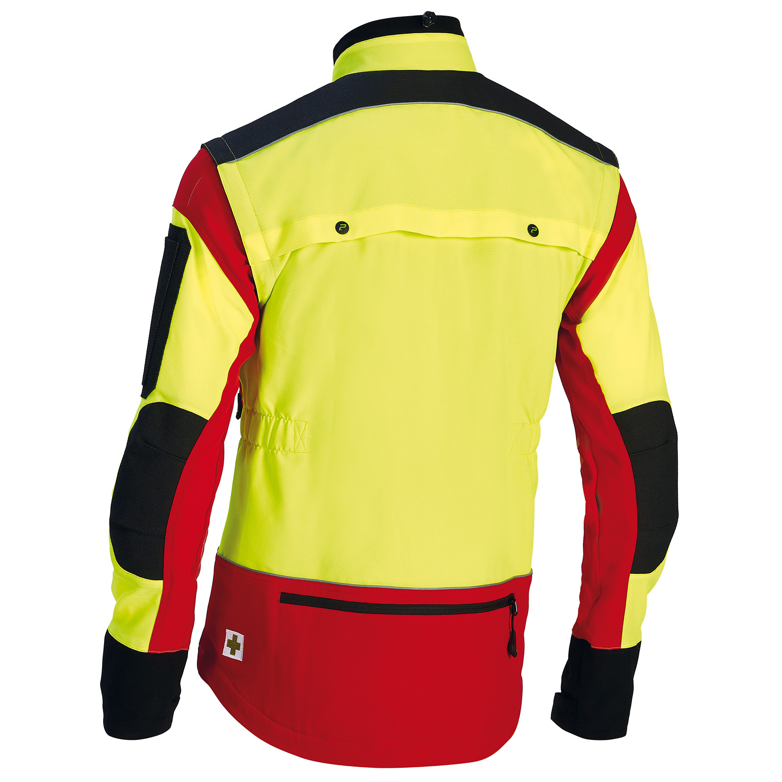 PSS X-treme Vario Stretchjacke gelb/rot