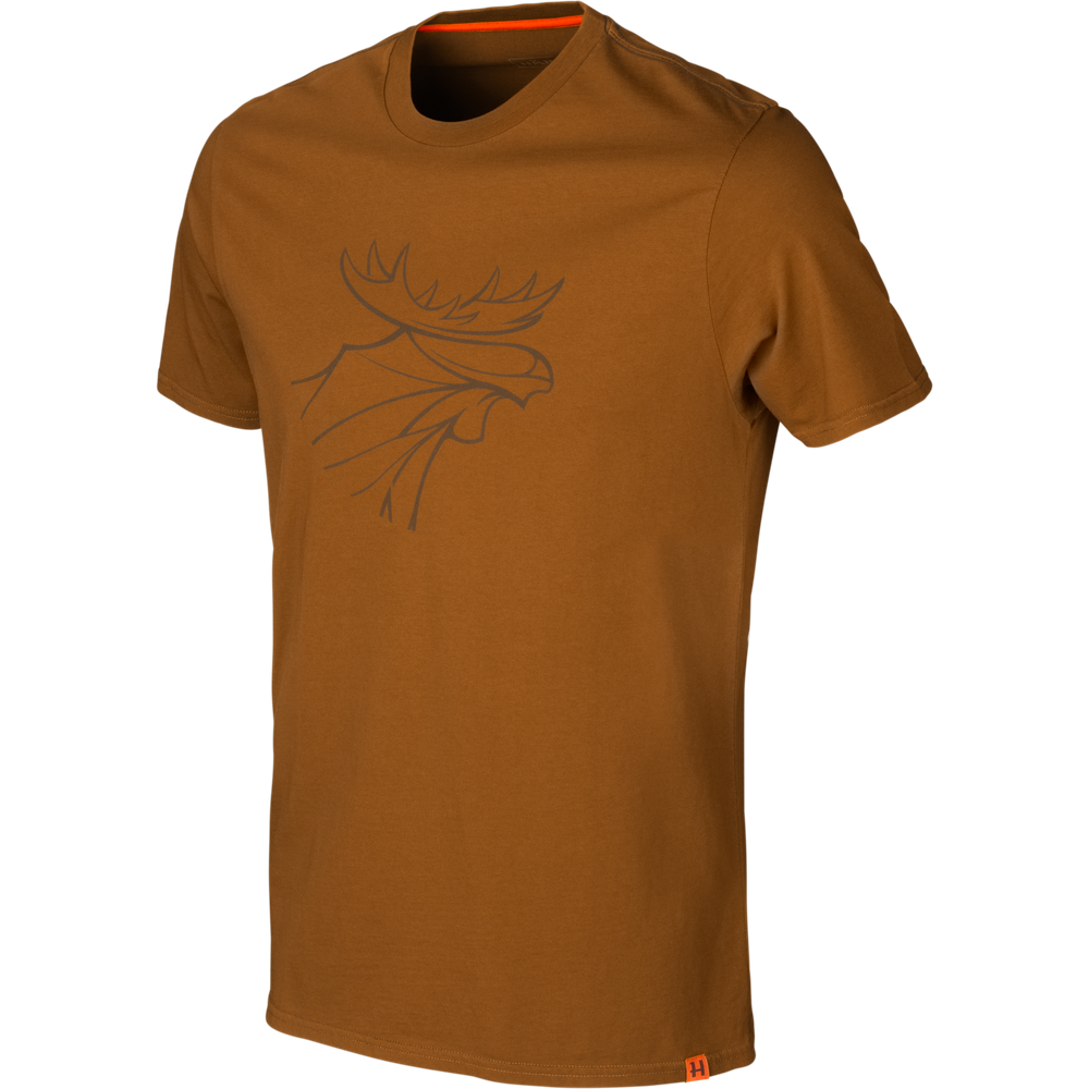 Härkila Graphic T-Shirt 2-Pack Willow Green/ Rustique Clay