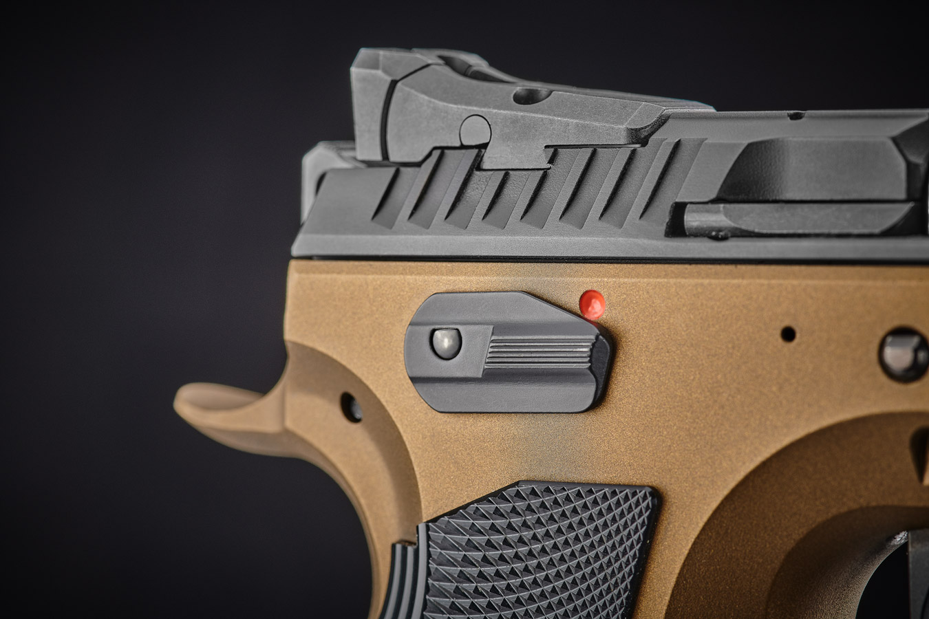 CZ 75 TS 2 Deep Bronze 9mm Luger