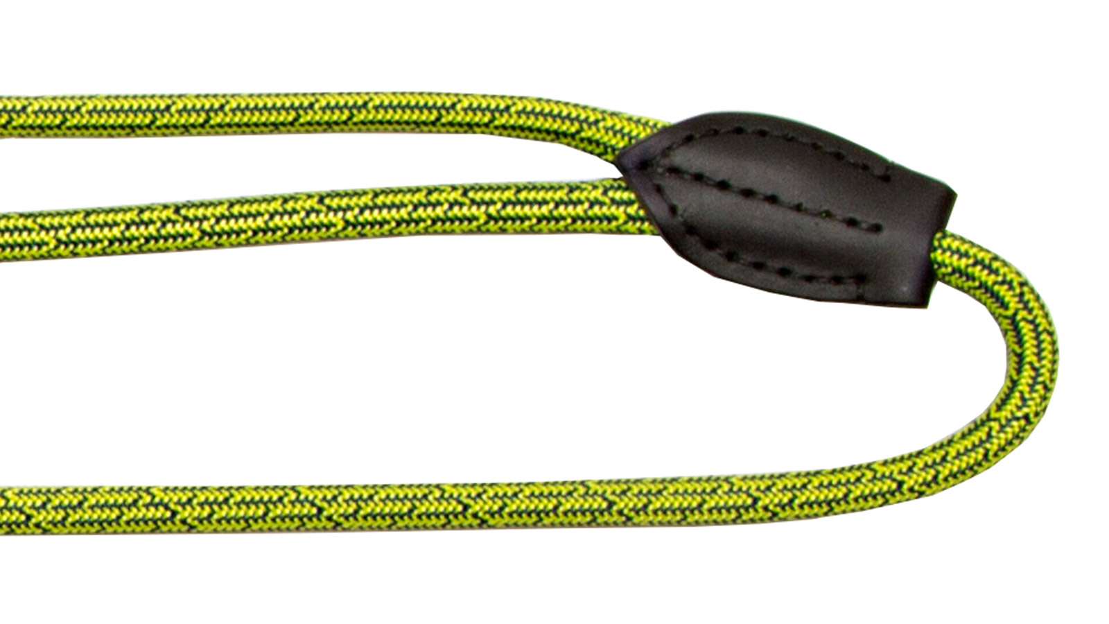 AKAH Umhängeleine Dog Rope Stahlblau-Neongelb