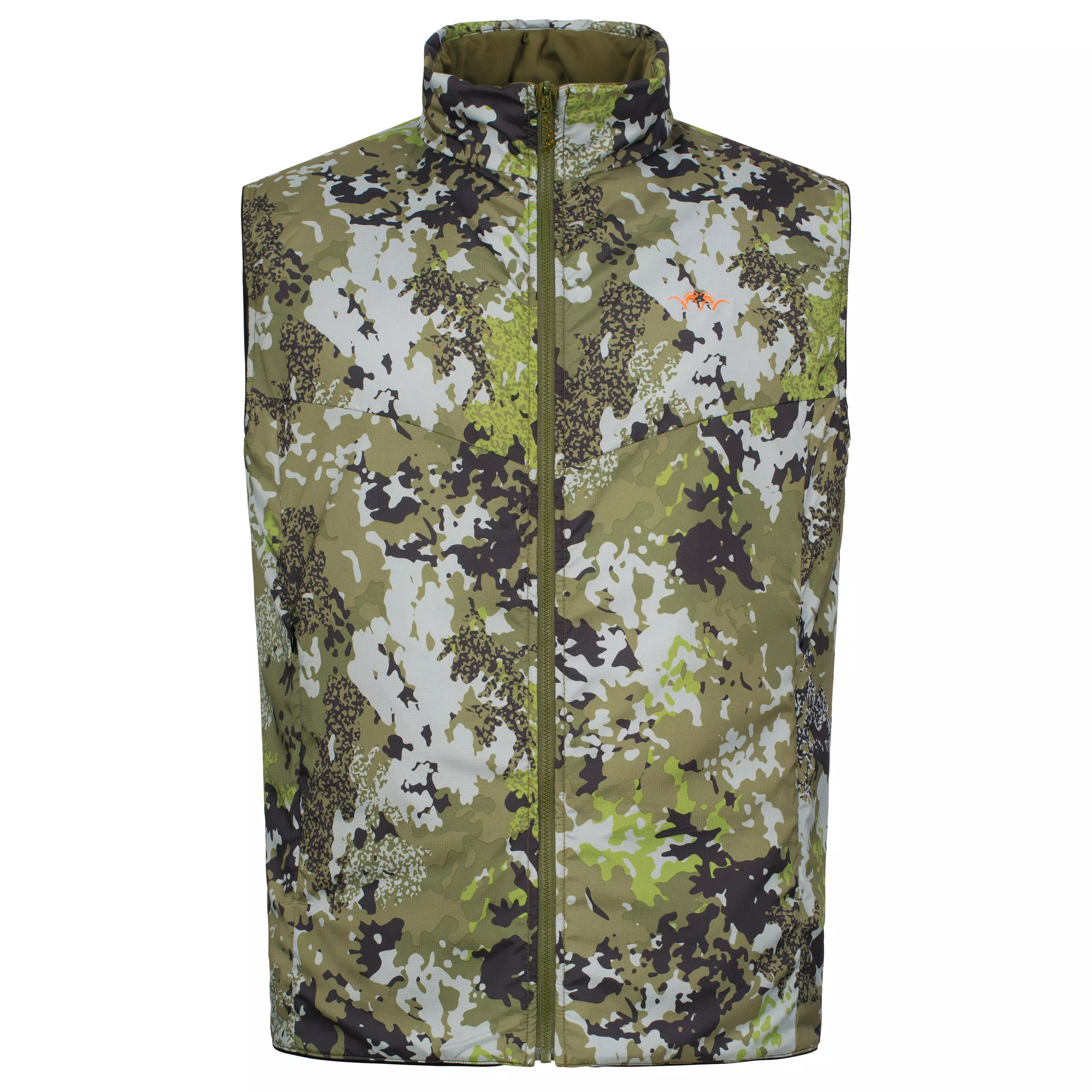 Blaser Wende Weste Endeavor in dunkel olive/camouflage