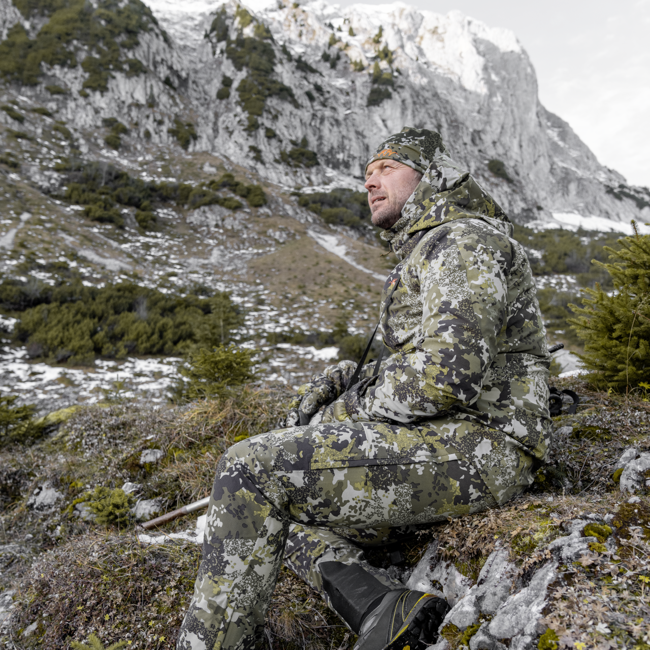 Blaser Herren Resist 3L Jacke HunTec Camouflage