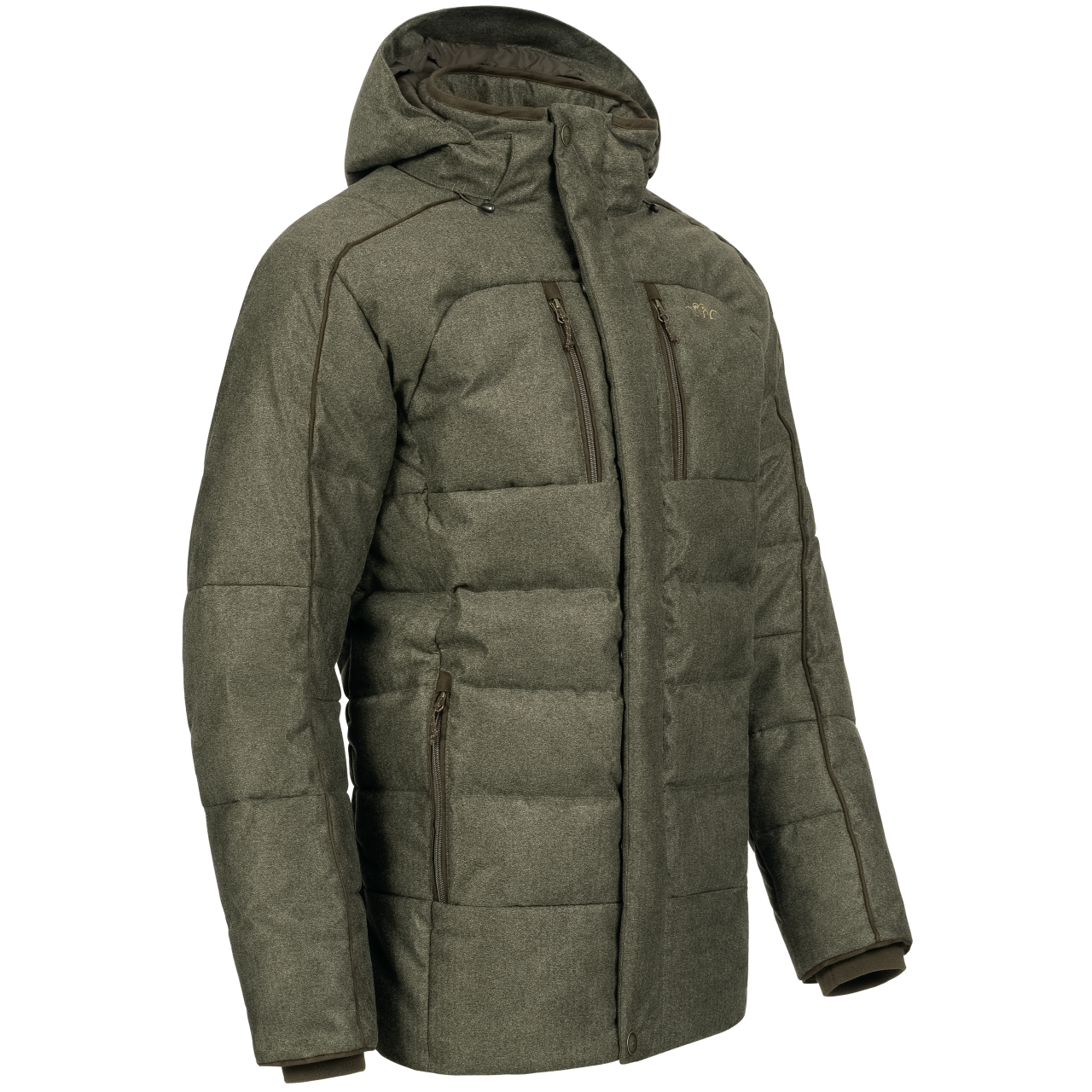Blaser Herren VINTAGE Radiation Daunen Jacke olive melange / schwarz