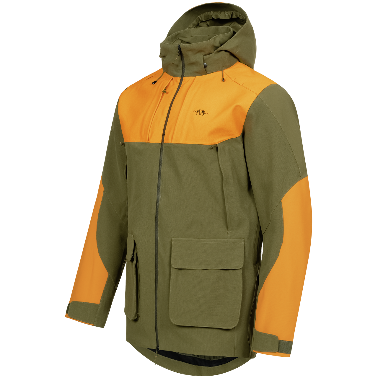 Blaser Herren Striker Jacke dunkel olive / blaze orange