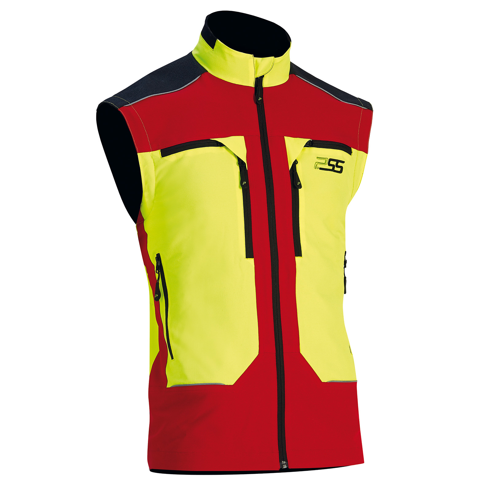 PSS X-treme Vario Stretchjacke gelb/rot
