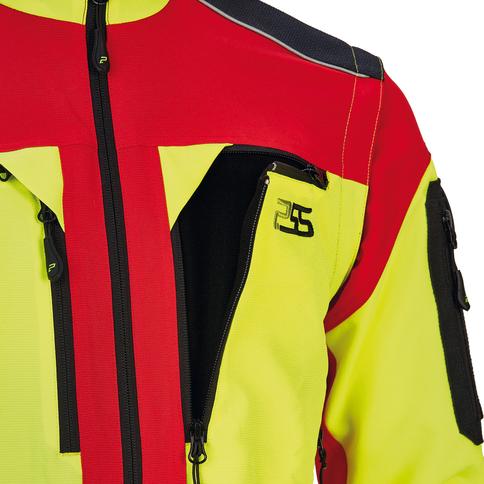 PSS X-treme Vario Stretchjacke gelb/rot