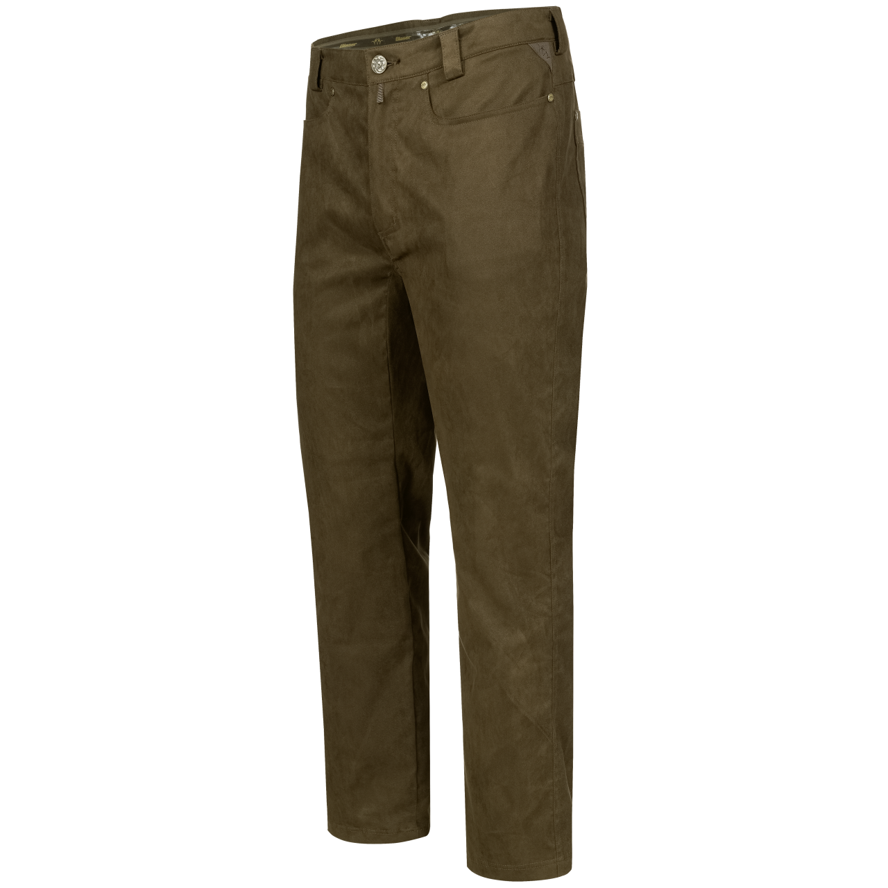 Blaser Herren Suede Hose Maddox dunkelbraun