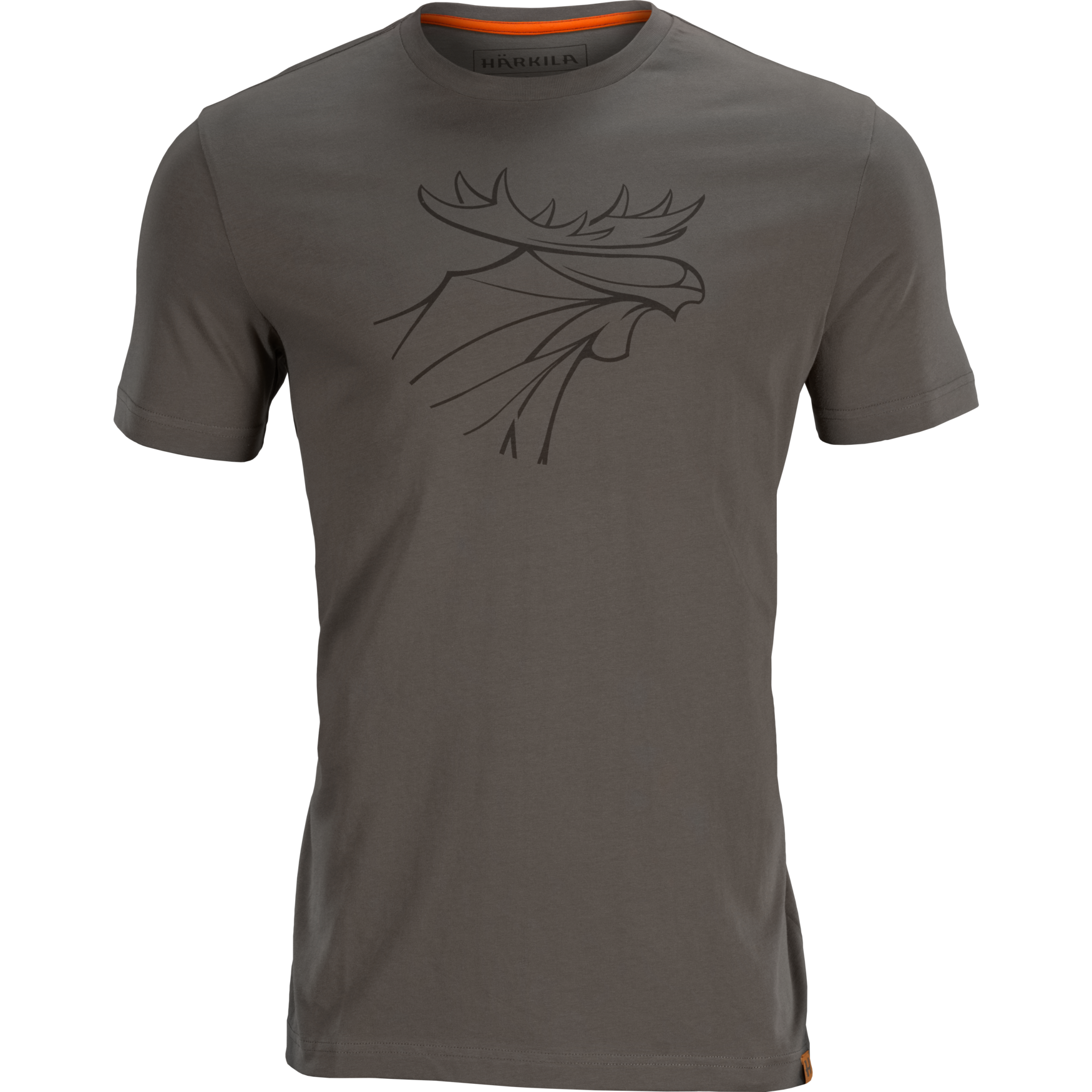 Härkila Graphic T-Shirt 2-Pack Willow Green/ Grey