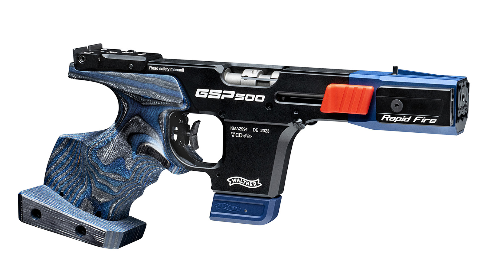 WALTHER GSP500 Rapid Fire Sportpistole