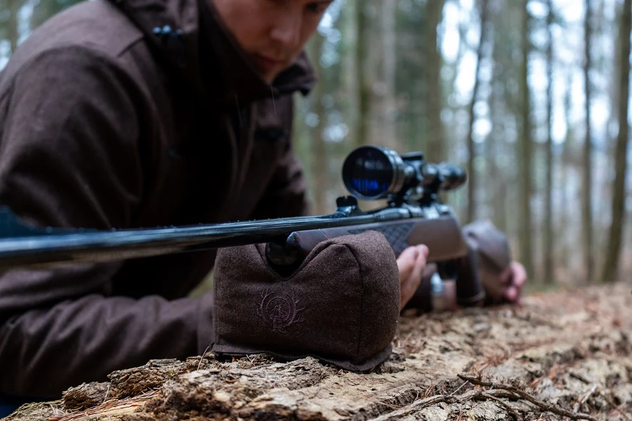 Gewehrauflagekissen Loden / Ostermayer Jagd 