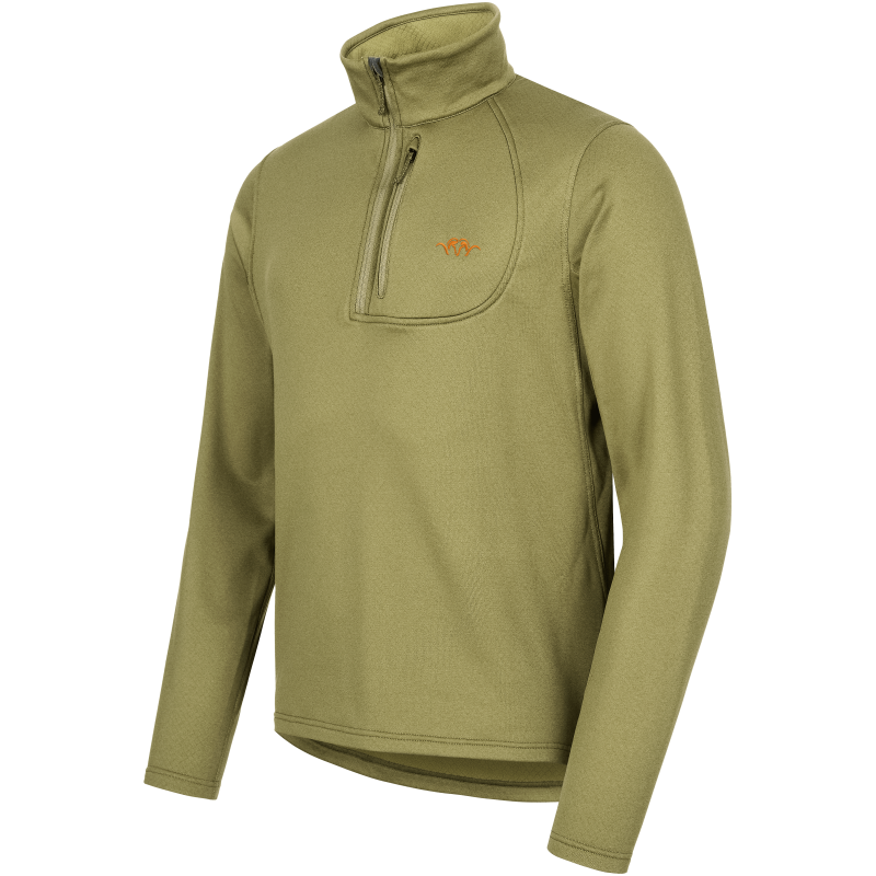 Blaser Drain Halfzip highland Grün
