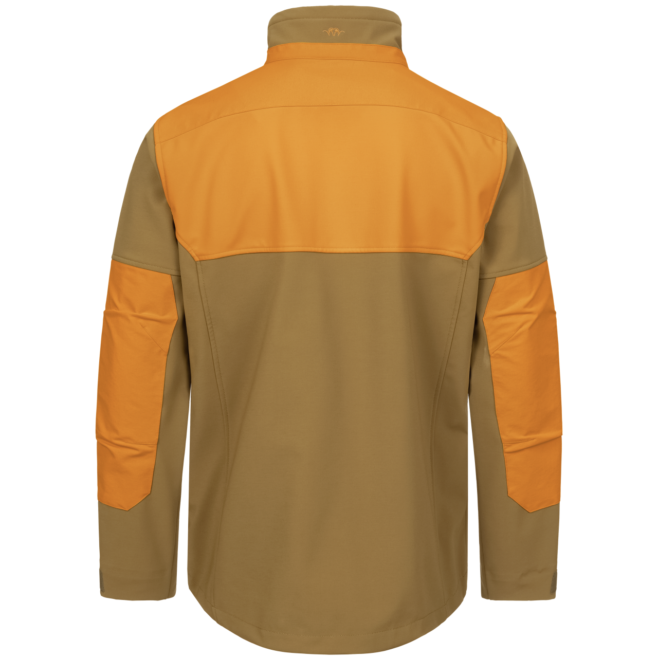 Blaser Herren Tackle Softshell Jacke rubber braun / blaze orange 