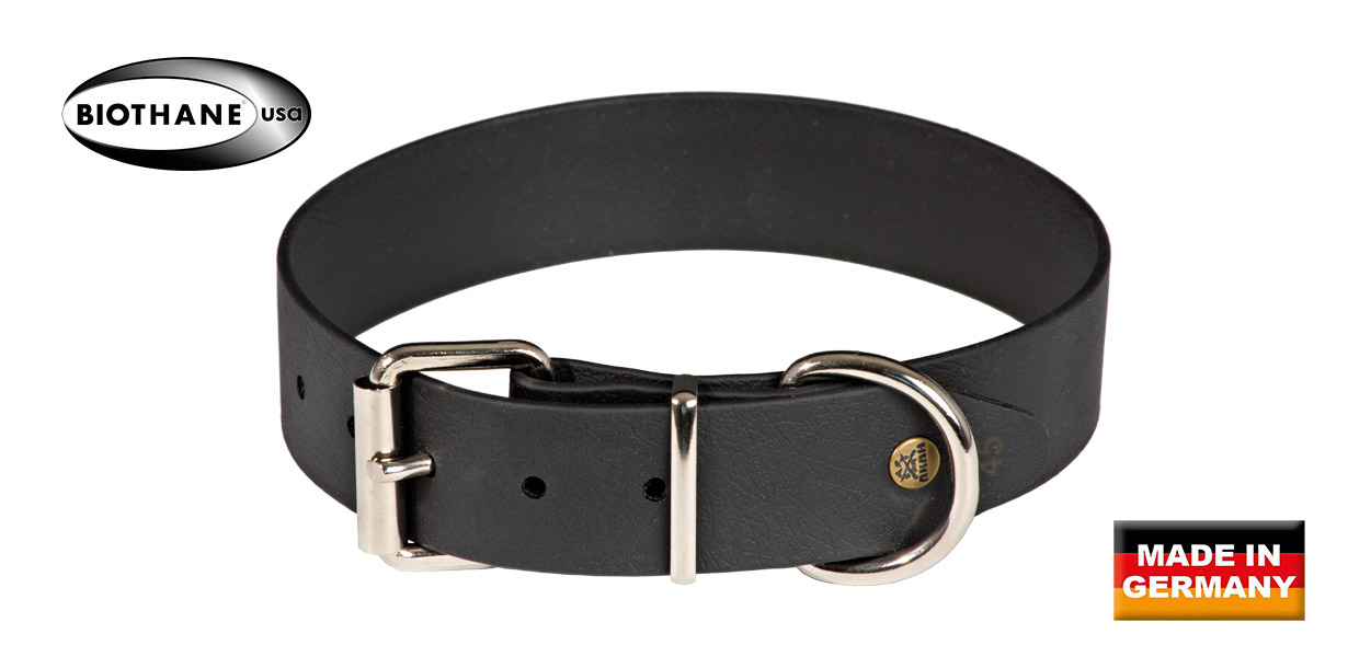 AKAH BioThane® Halsband schwarz