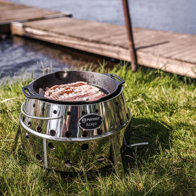 PETROMAX Grill-Feuerpfanne mit Henkel 35 cm