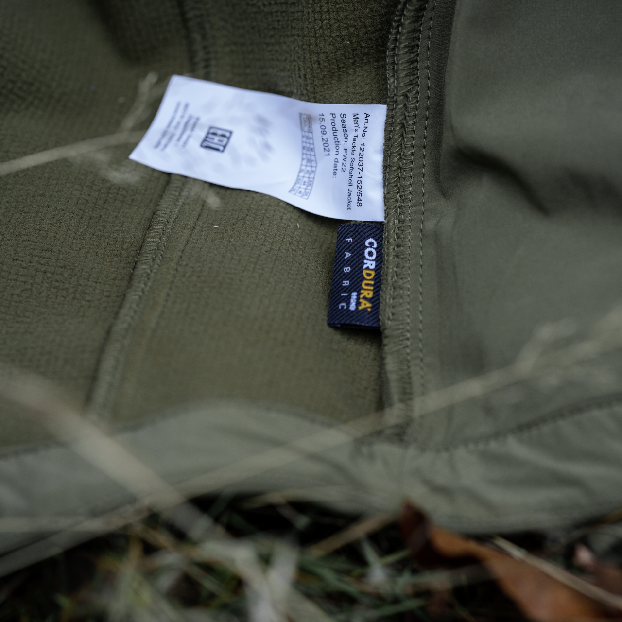 Blaser Herren Tackle Softshell Jacke dunkel olive / blaze orange