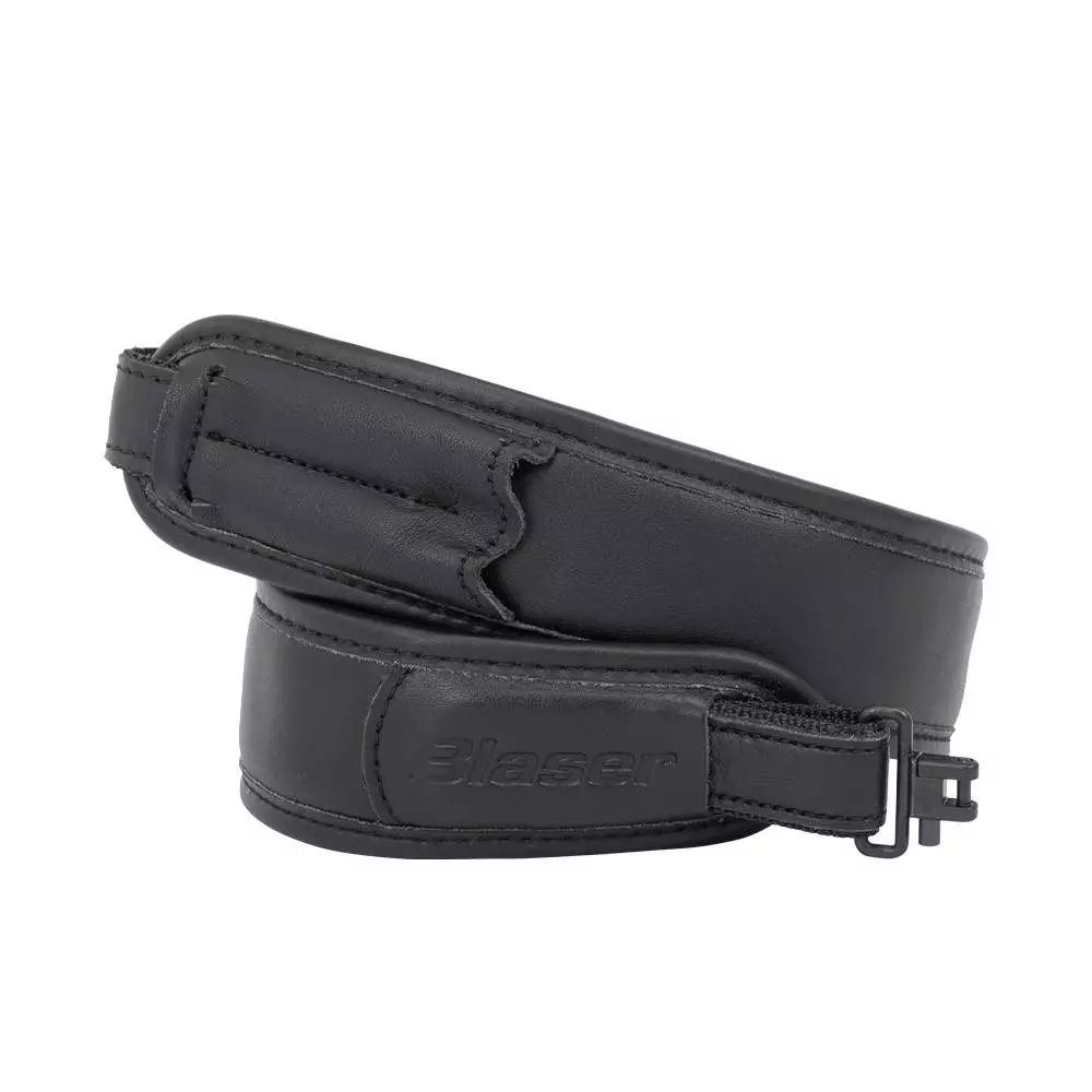 Blaser Gewehrriemen - Leder - Schwarz