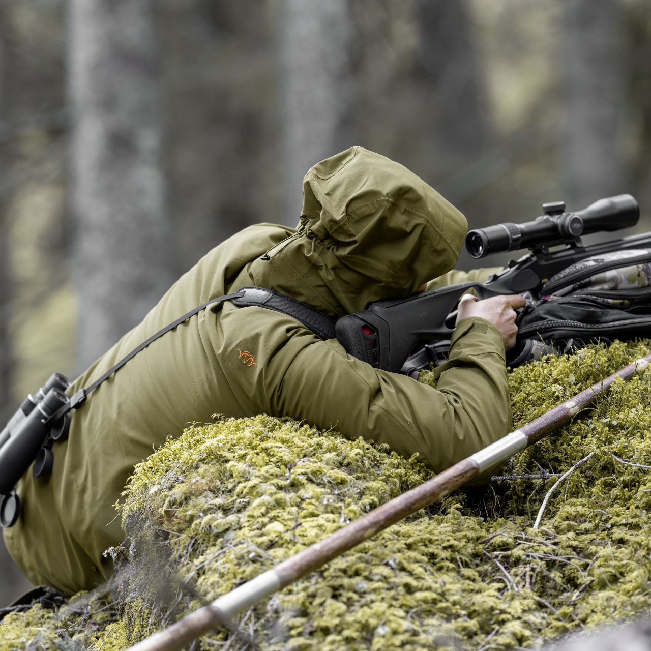 Blaser Herren Resist 3L Jacke dunkel olive