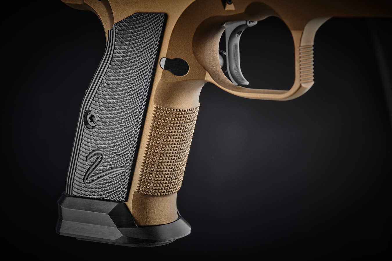 CZ 75 TS 2 Deep Bronze 9mm Luger