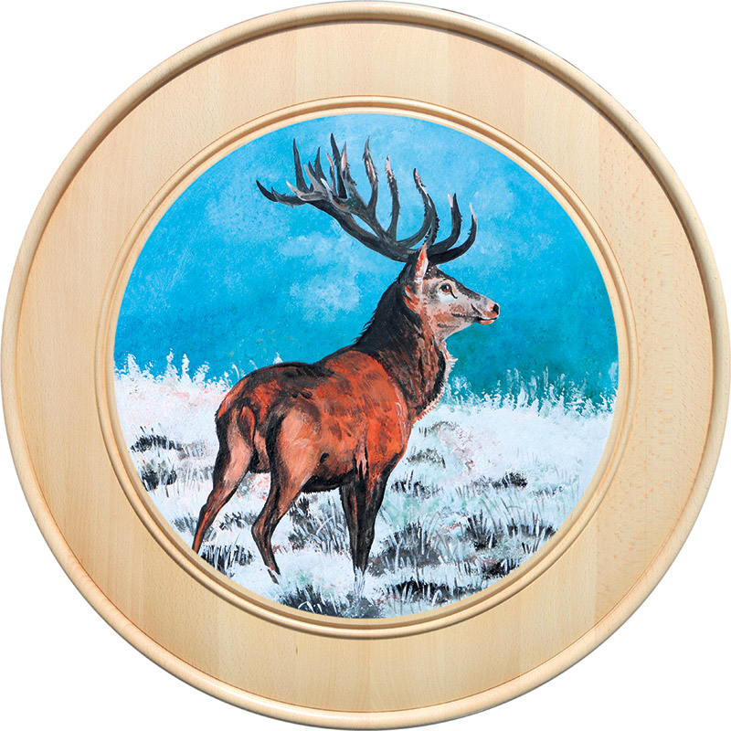 Ehrenscheibe Hirsch 60cm