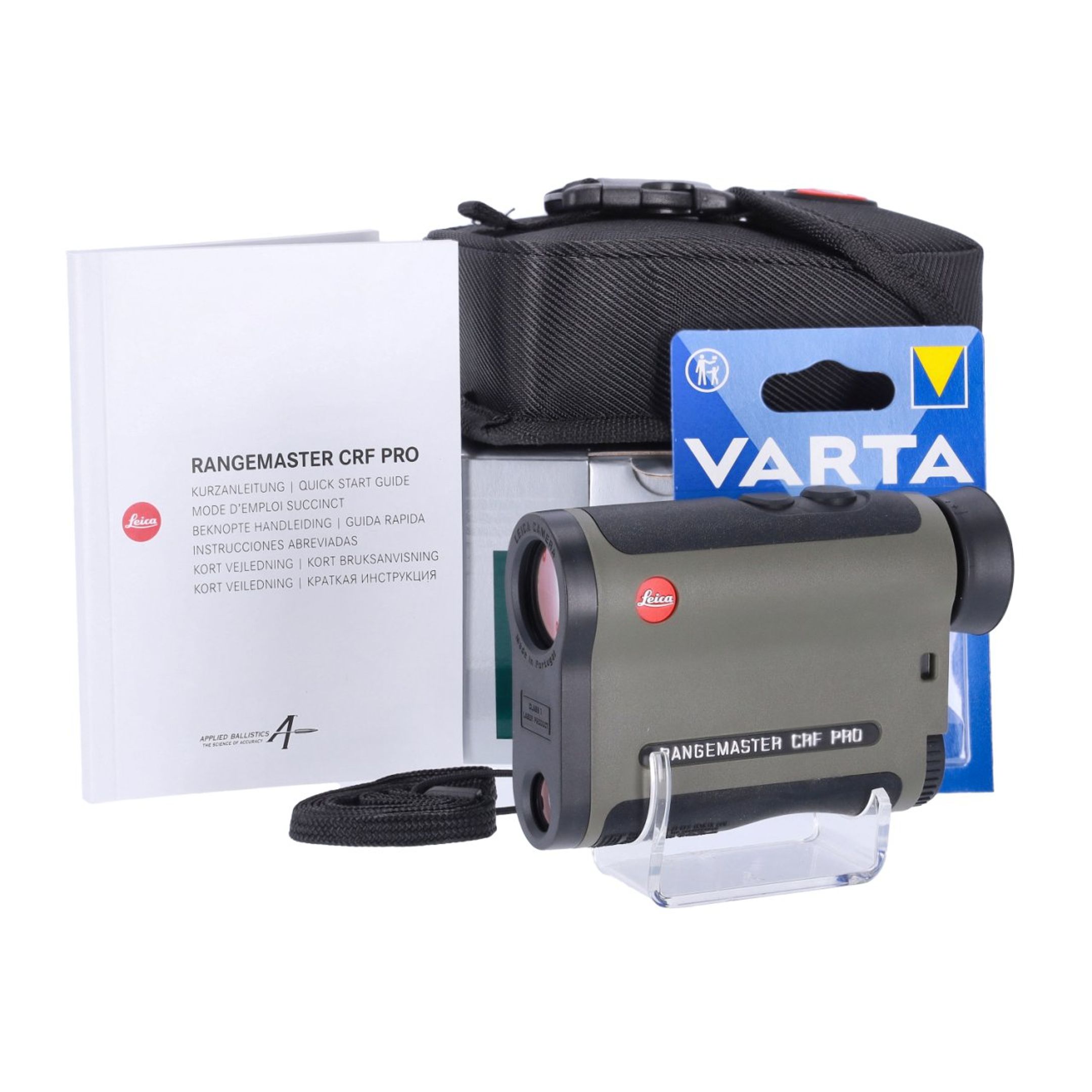 Leica Rangemaster CRF PRO Entfernungsmesser olivgrün 