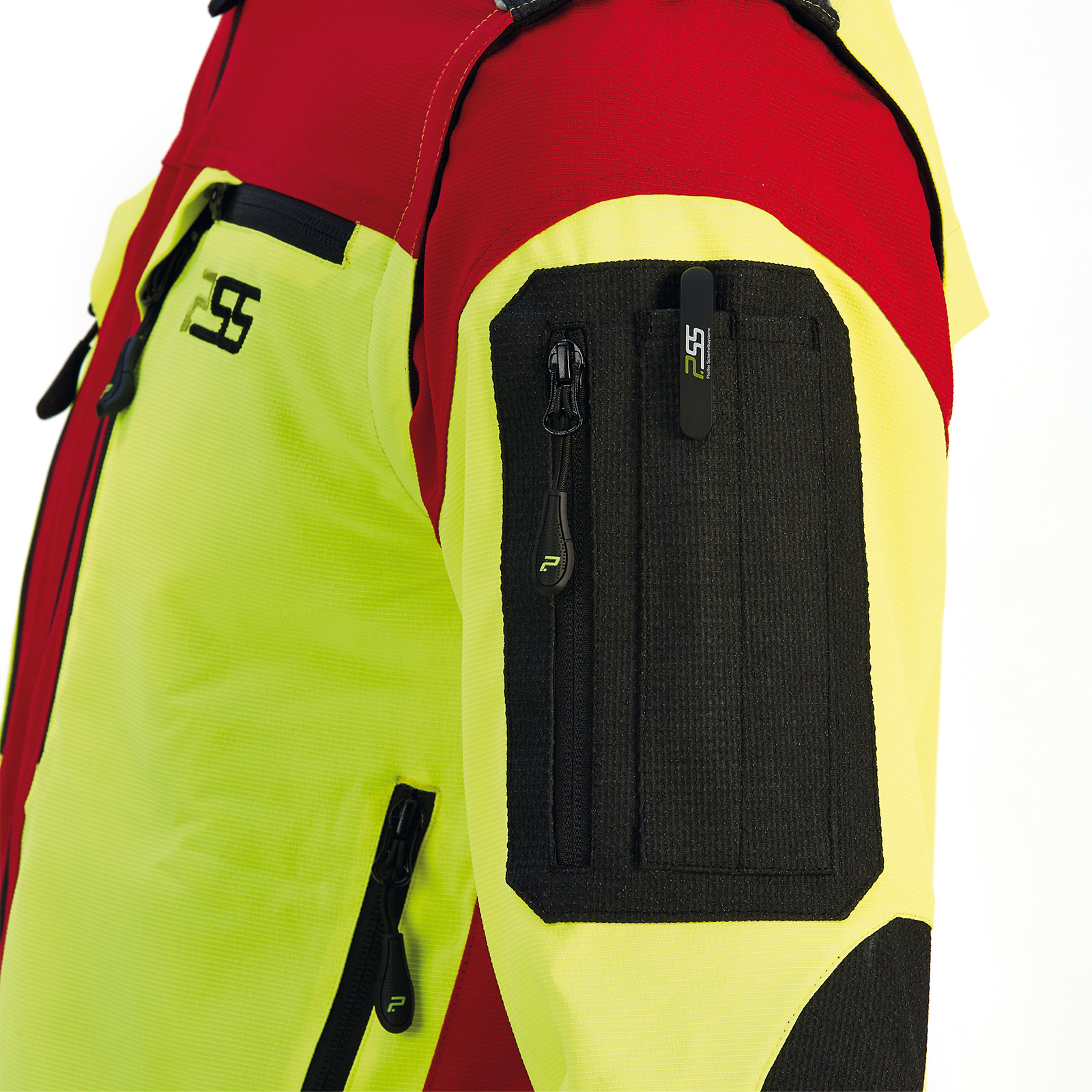 PSS X-treme Vario Stretchjacke gelb/rot