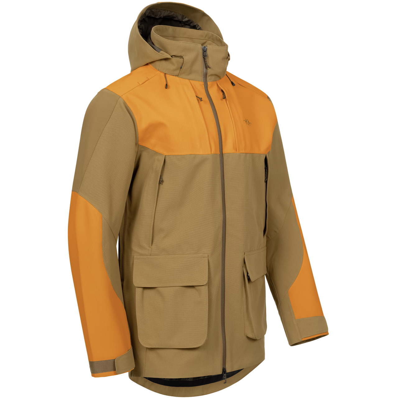 Blaser Herren Striker Jacke rubber braun / blaze orange