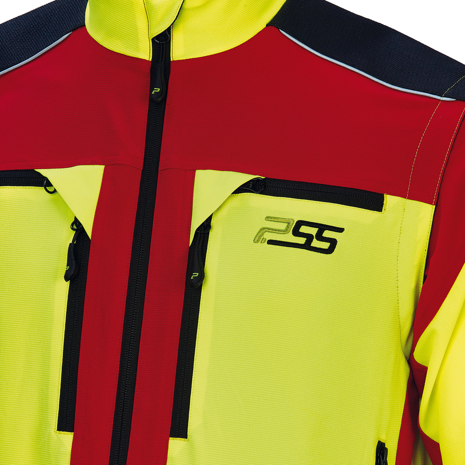 PSS X-treme Vario Stretchjacke gelb/rot