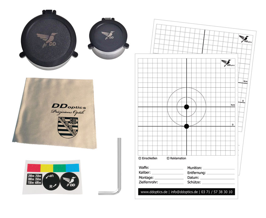  DDoptics Zielfernrohr DDMP V10 4-40x50 Long Range | MRAD | tac-A 