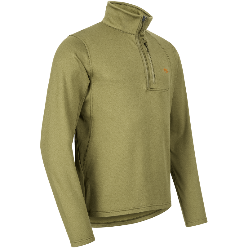 Blaser Drain Halfzip highland Grün