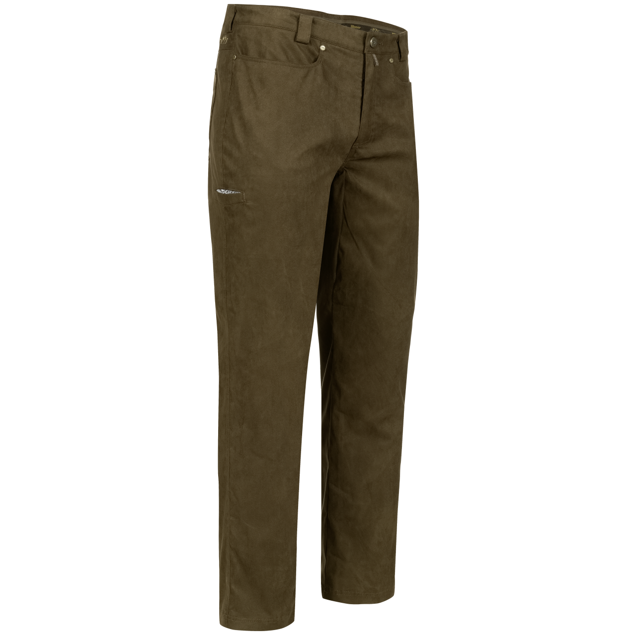 Blaser Herren Suede Hose Maddox dunkelbraun