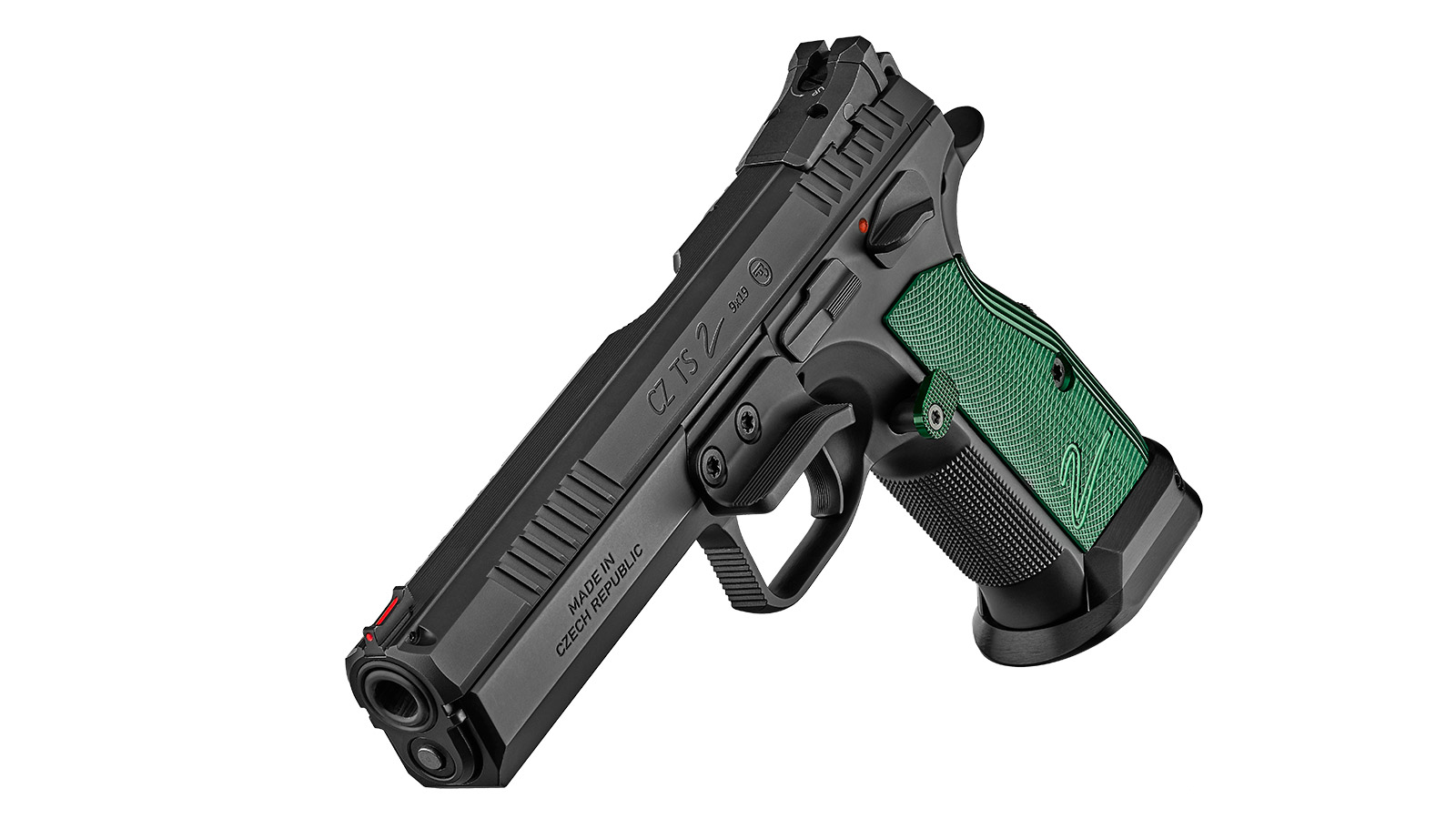 CZ 75 TS 2 Racing Green  9mm Luger
