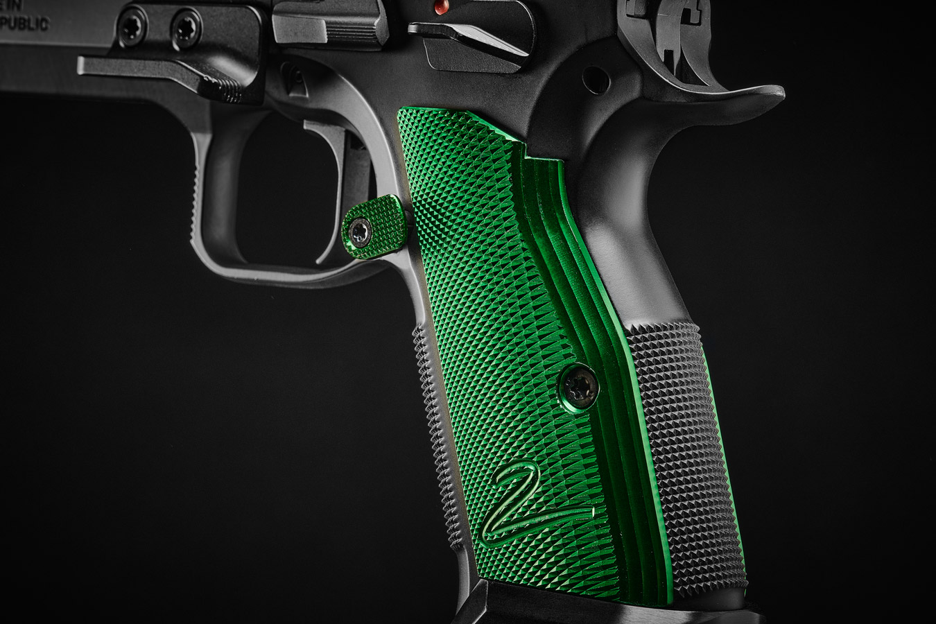CZ 75 TS 2 Racing Green  9mm Luger