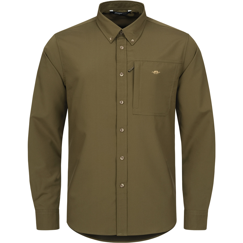 Blaser Airflow Hemd dunkel oliv