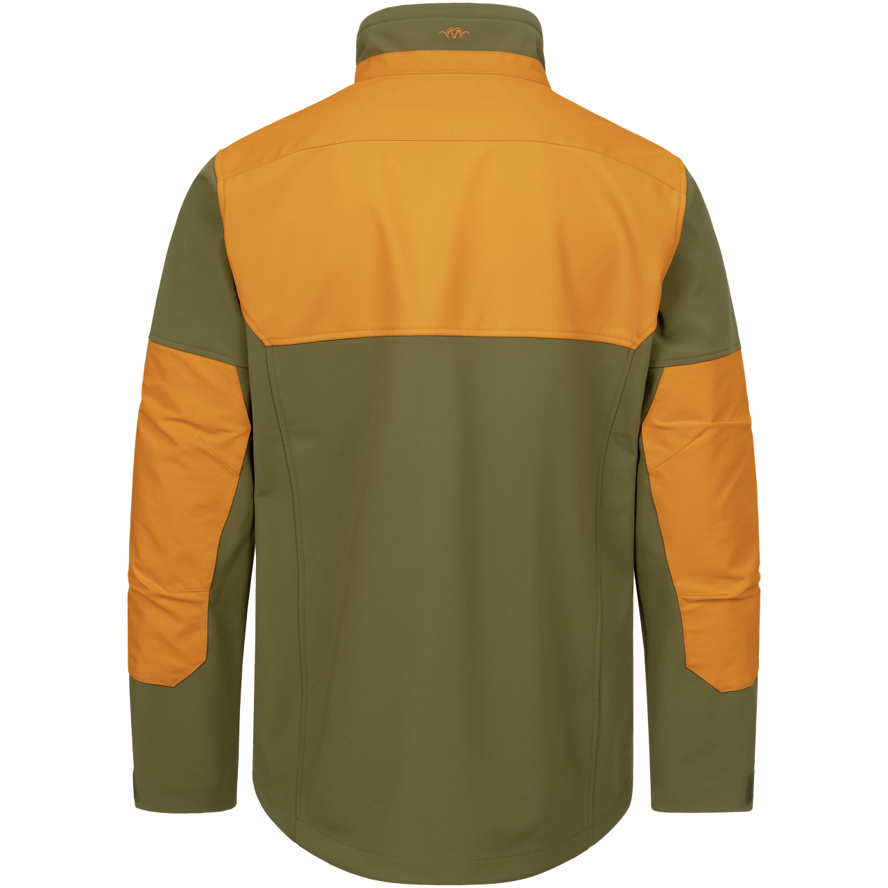 Blaser Herren Tackle Softshell Jacke dunkel olive / blaze orange