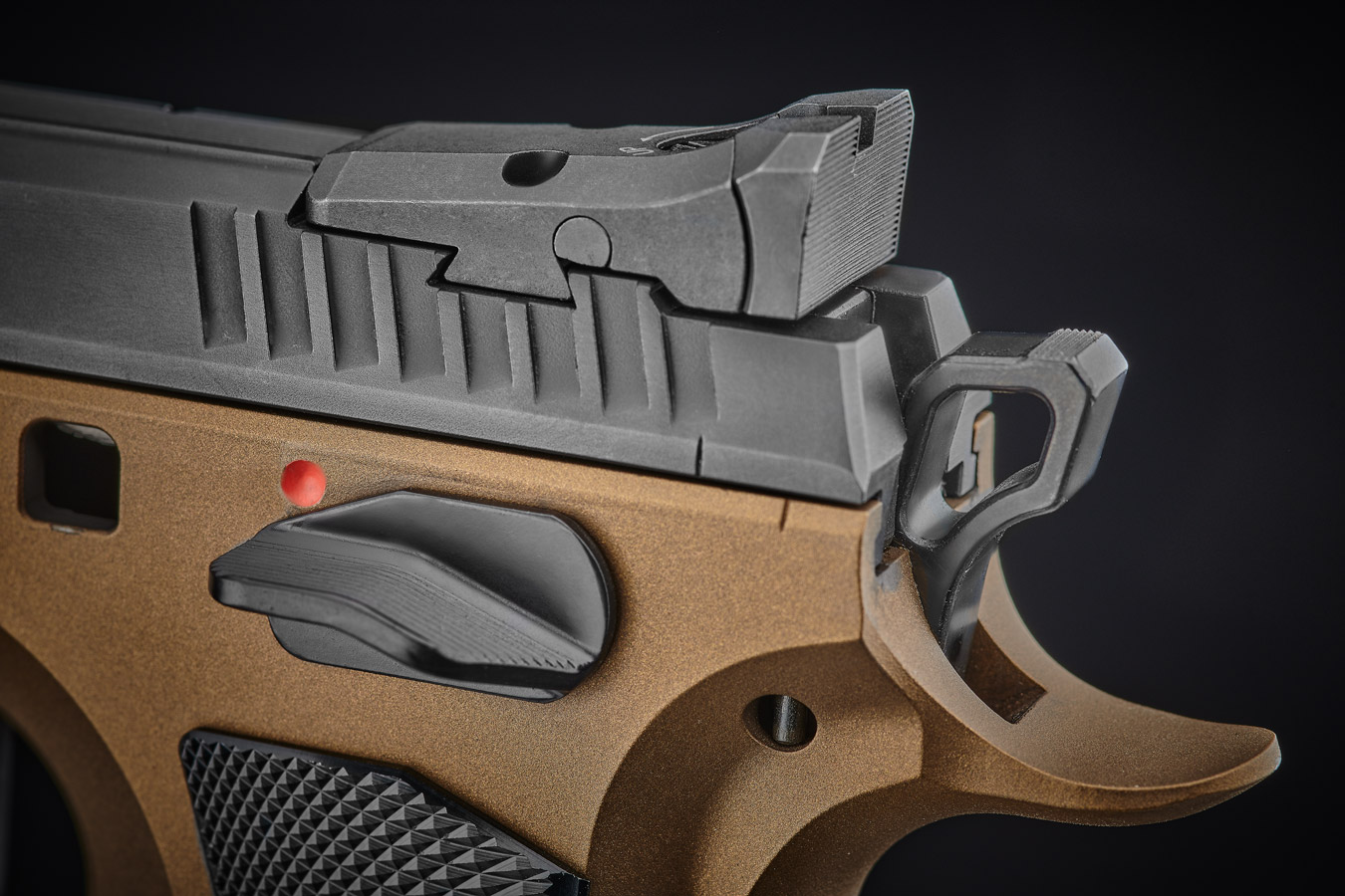 CZ 75 TS 2 Deep Bronze 9mm Luger