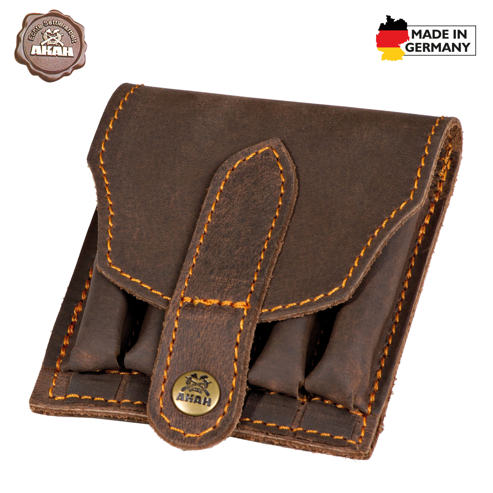 AKAH Patronenetui Pull-up Leder