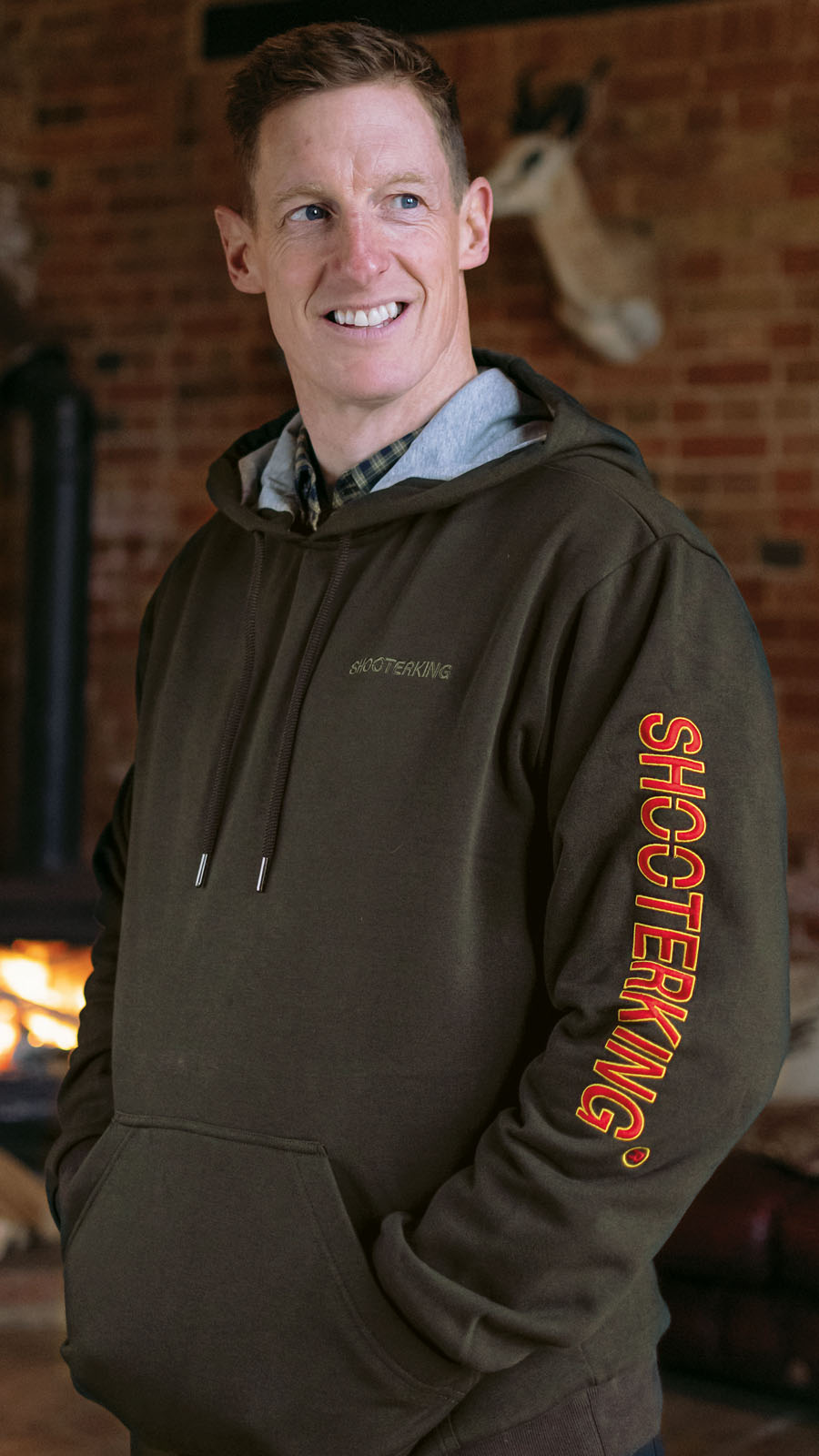 SHOOTERKING Hoodie grün