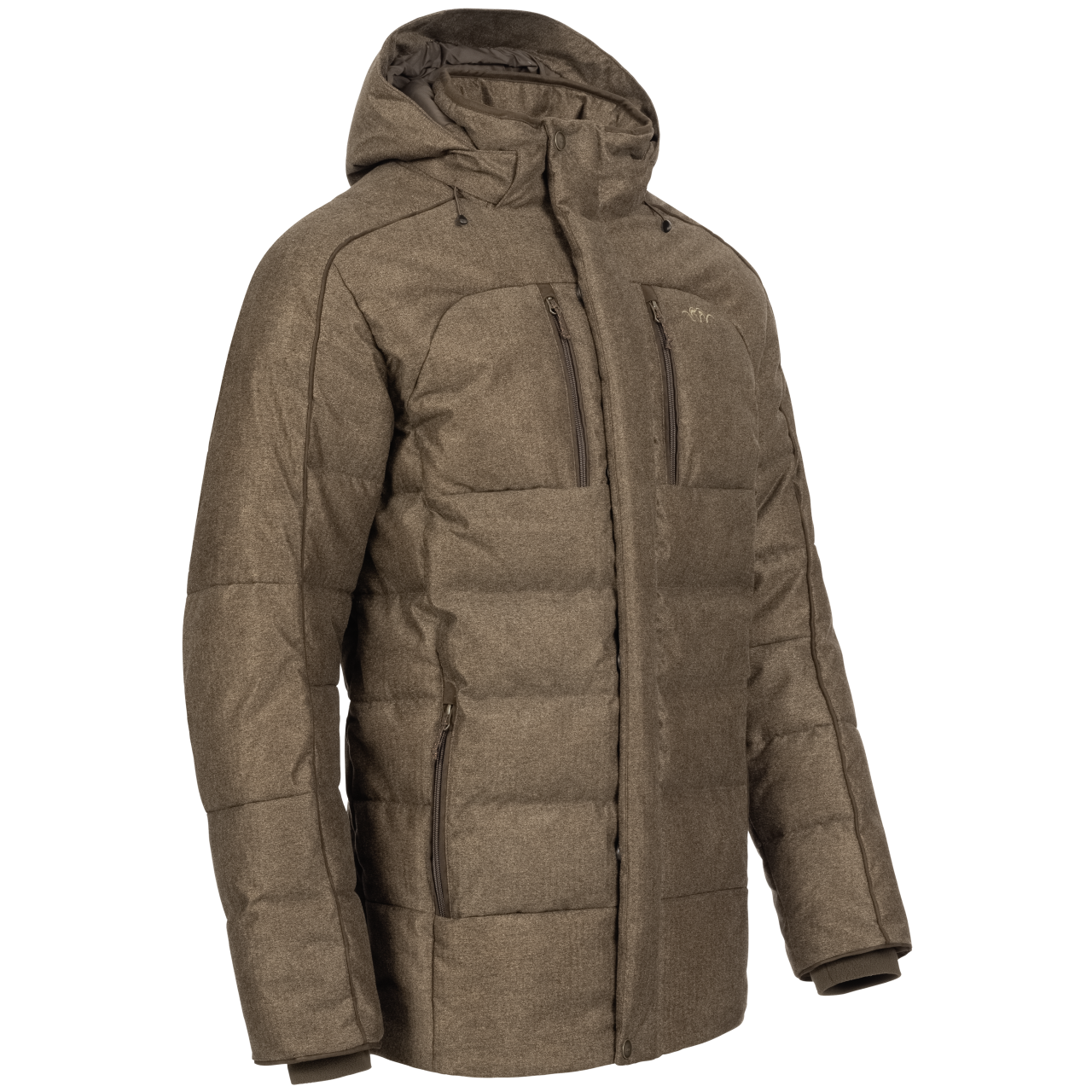 Blaser Herren VINTAGE Radiation Daunen Jacke dunkelbraun melange
