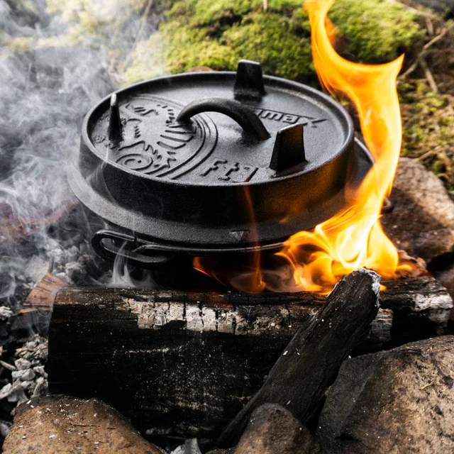 PETROMAX Feuertopf mit Füßen (Dutch Oven)