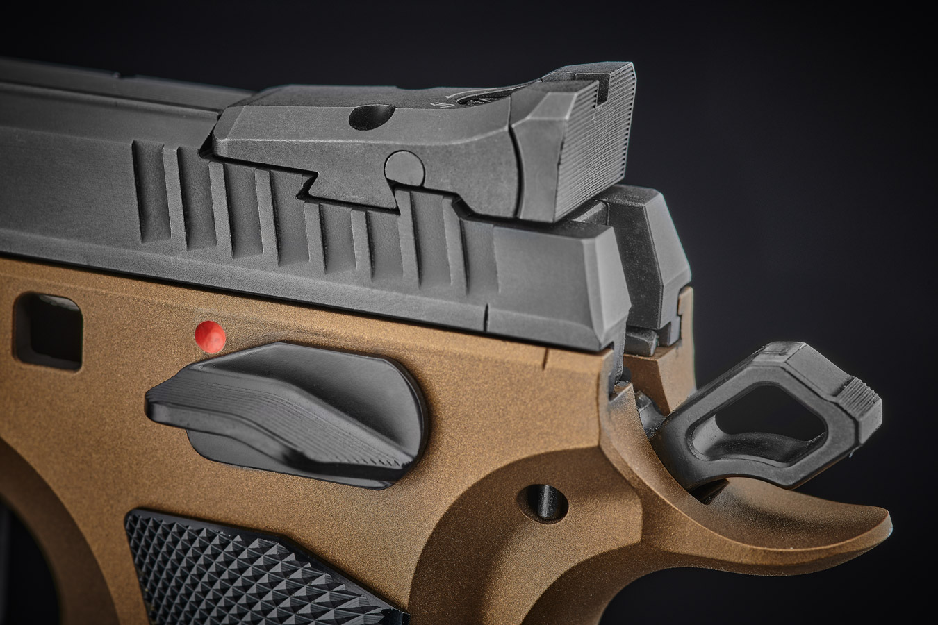 CZ 75 TS 2 Deep Bronze 9mm Luger