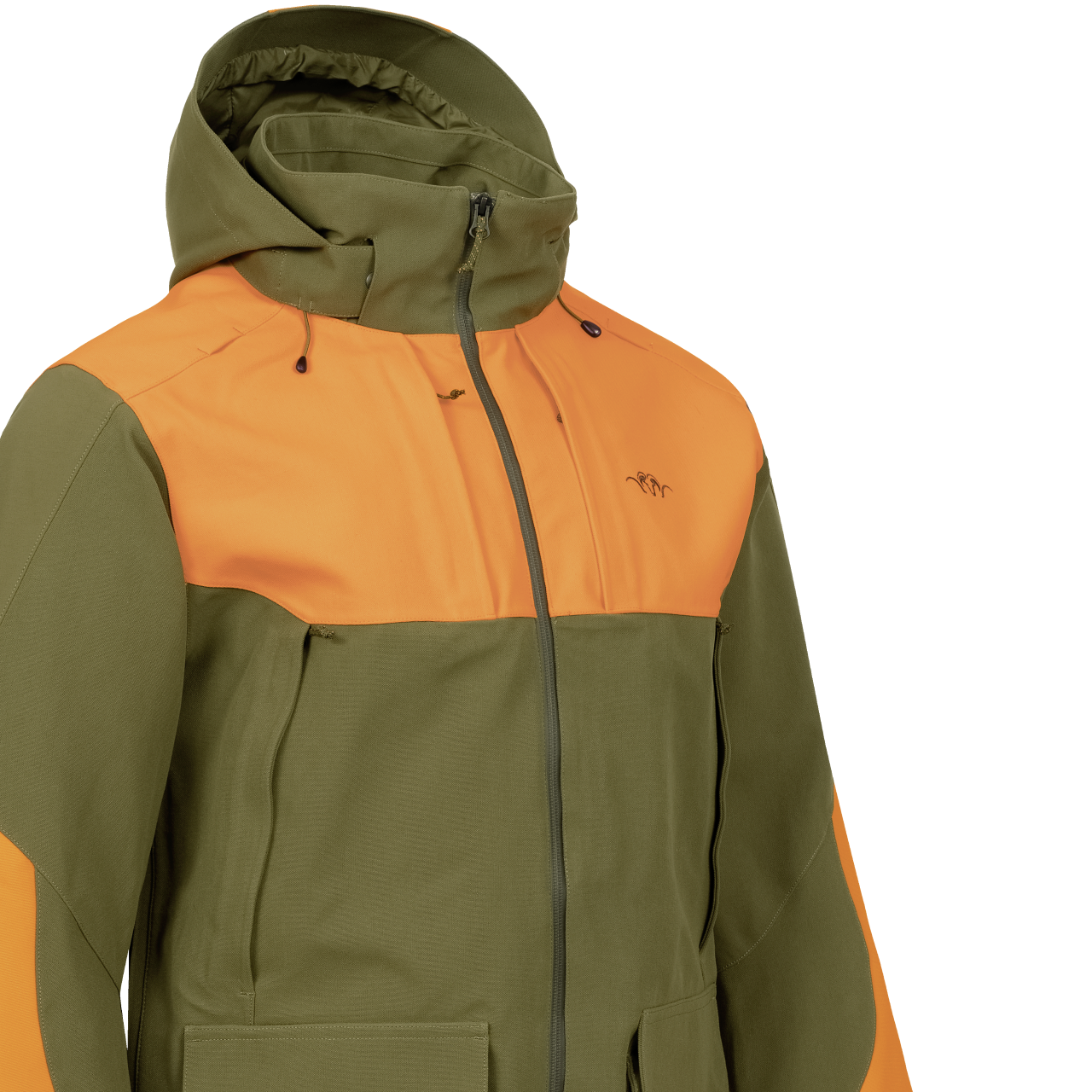 Blaser Herren Striker Jacke dunkel olive / blaze orange
