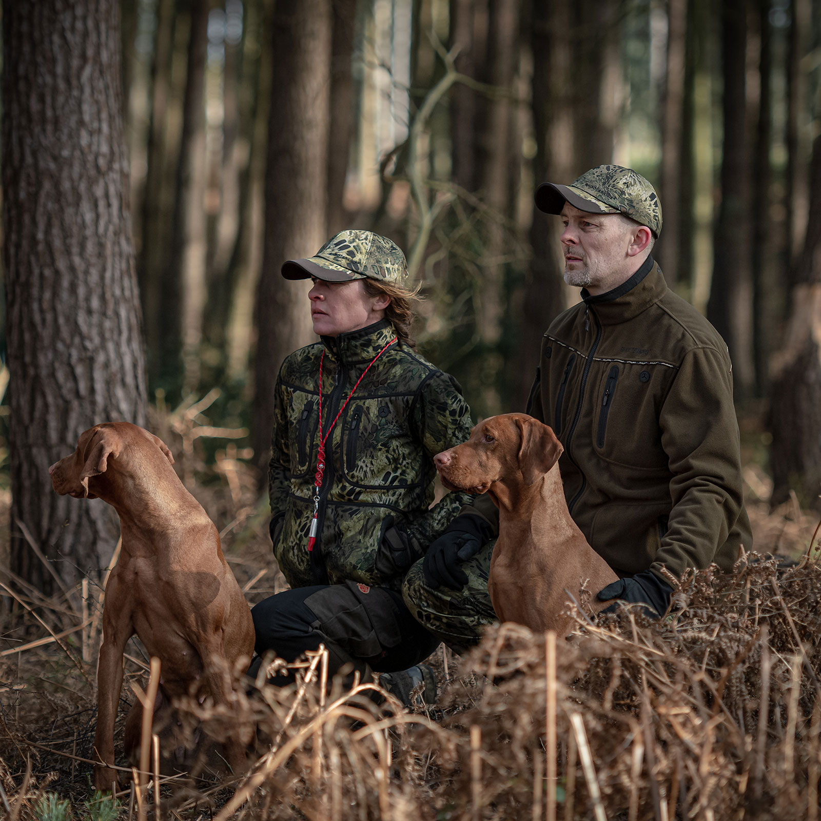 SHOOTERKING Softshell Jacke wendbar Woodlands Camo