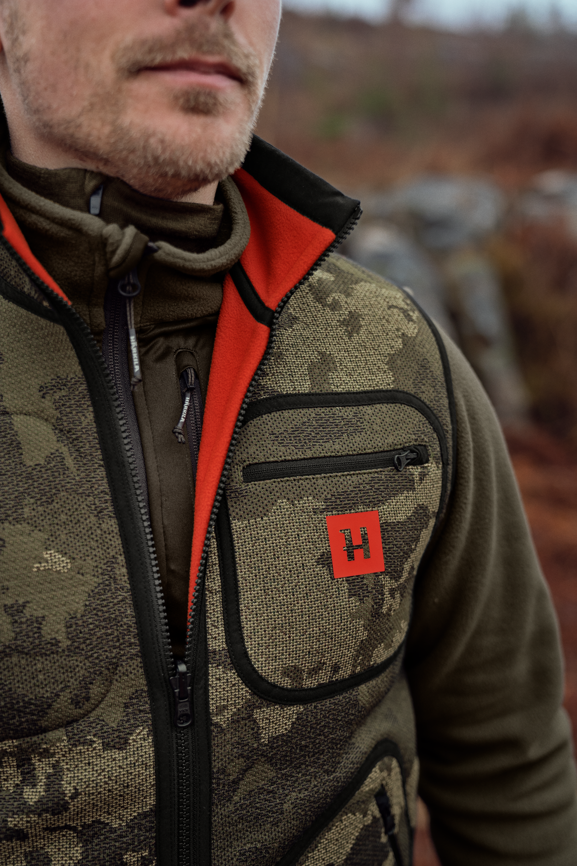 Härkila Kamko Pro Edition Reversible HI-VIS Weste