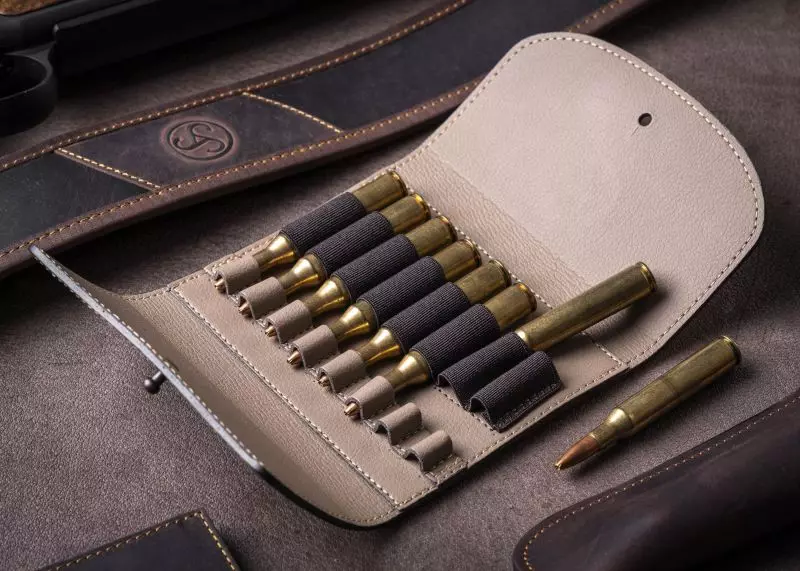 J.P. SAUER & SOHN  Patronenetui Leder 