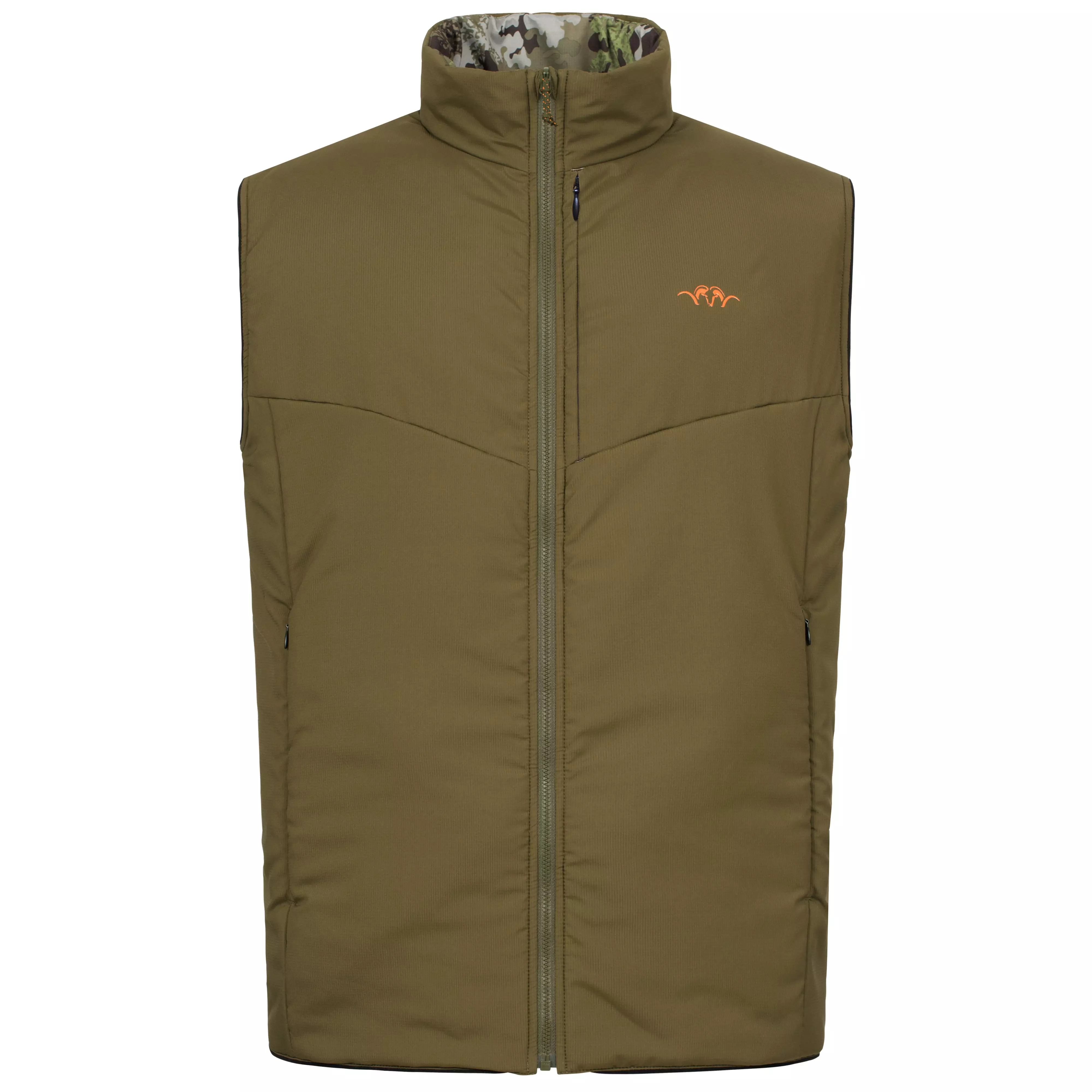 Blaser Wende Weste Endeavor in dunkel olive/camouflage